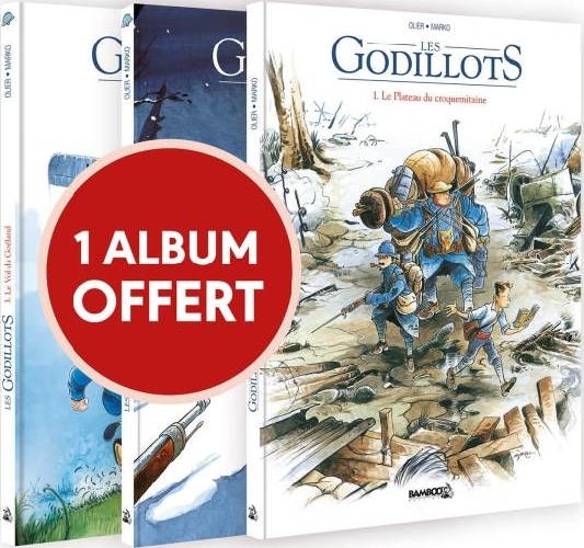LES GODILLOTS -  PACK PROMO TOMES 01 A 03
