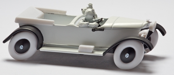 Voiture Tintin 1/43è #050 – La Mercedes Torpedo 15/70 "Tintin au pays des Soviets" (1930)