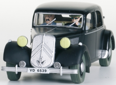 Voiture Tintin 1/43è #022 – La Citroën 15/6 "L'affaire Tournesol" (1952)