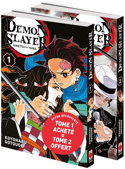 Demon Slayer - Pack découverte T01 & T02