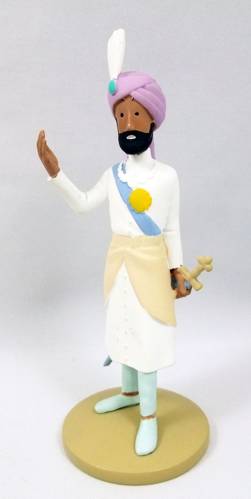 Figurine résine Tintin - #025 - Le Maharadjah de Rawhajpoutalah