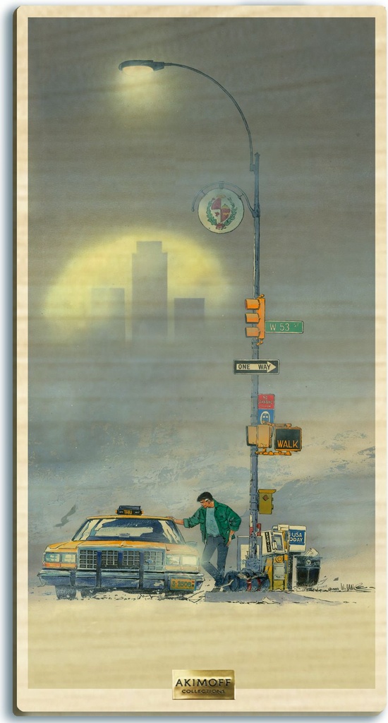 Tableau en bois - XIII - L'homme sans passé