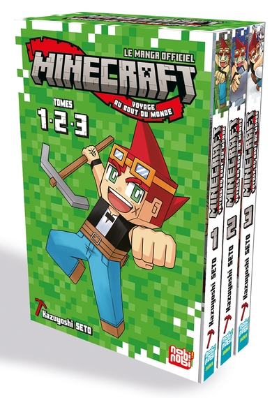 Coffret Minecraft - T01 à T03