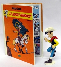 Figurine métal Lucky Luke Le bandit manchot (Pixi)