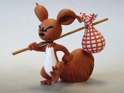 Figurine résine Spirou & Fantasio - Spip dans tous ses états : Spip et son baluchon