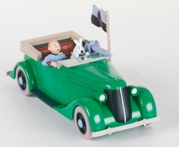 Voiture Tintin 1/43è #008 - L'auto mitrailleuse "L'oreille cassée" (1945)